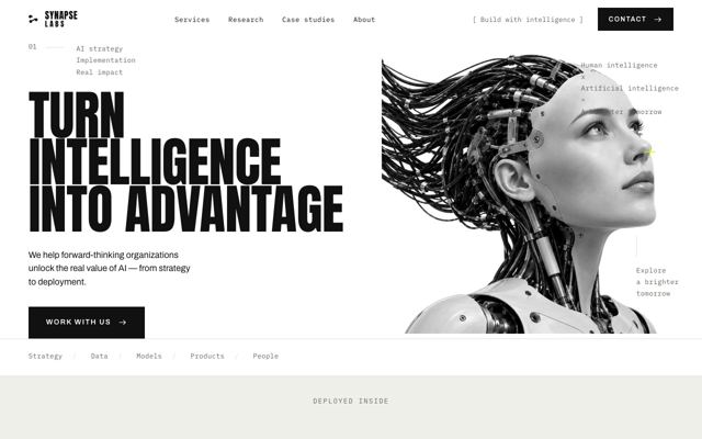 IT Solutions landing page template