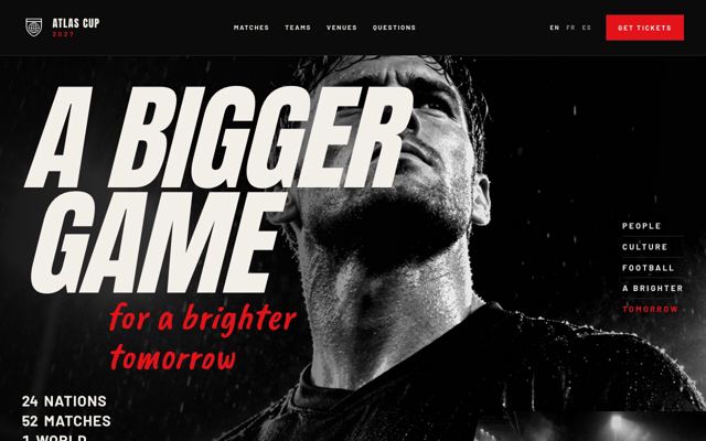 City Marathon Race Day landing page template