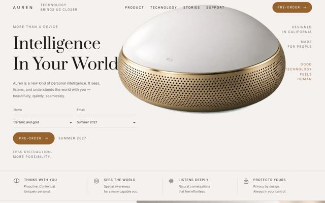 Data Privacy Platform landing page template