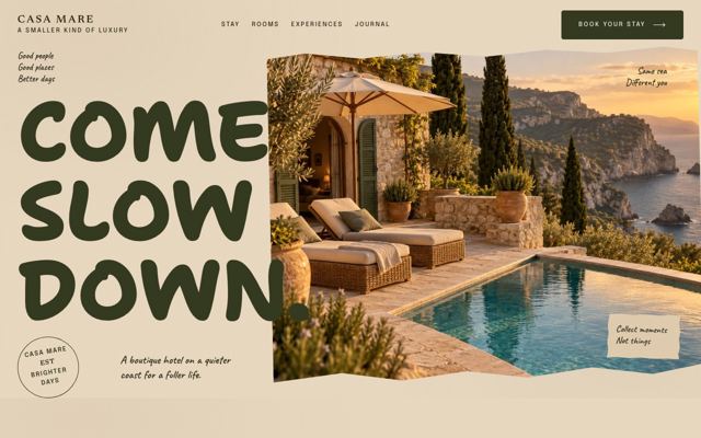 Adventure Trip landing page template