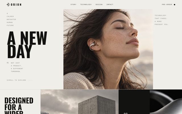 Single Product Launch landing page template