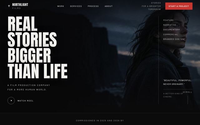 Digital Studio landing page template