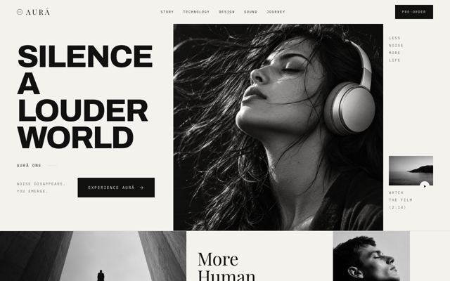 Pre-order Launch landing page template
