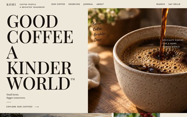 Recurring Box Subscription landing page template