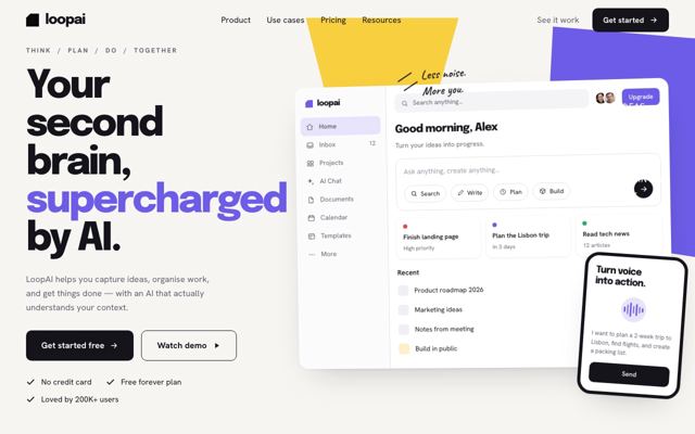 Marketing Tool SaaS landing page template