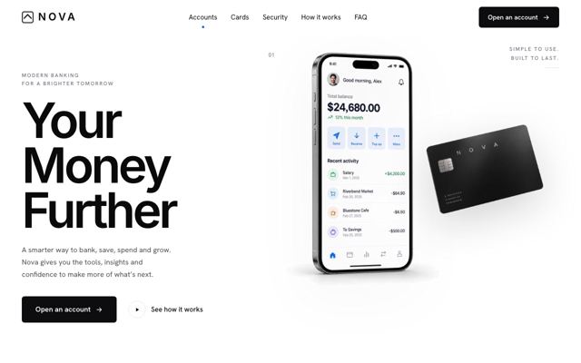Mobile App Install landing page template
