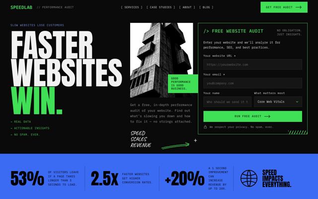 Raw Monospace: AI video template
