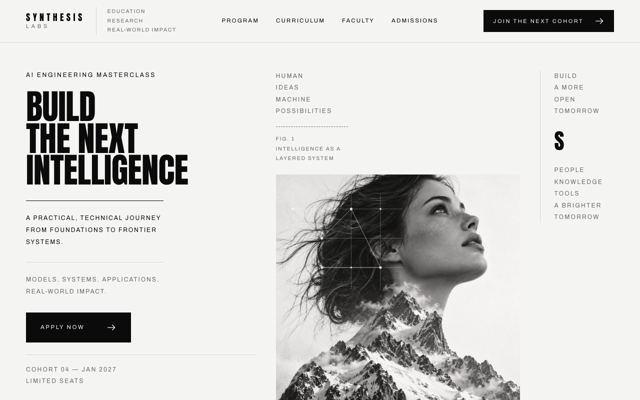 Learning Platform landing page template